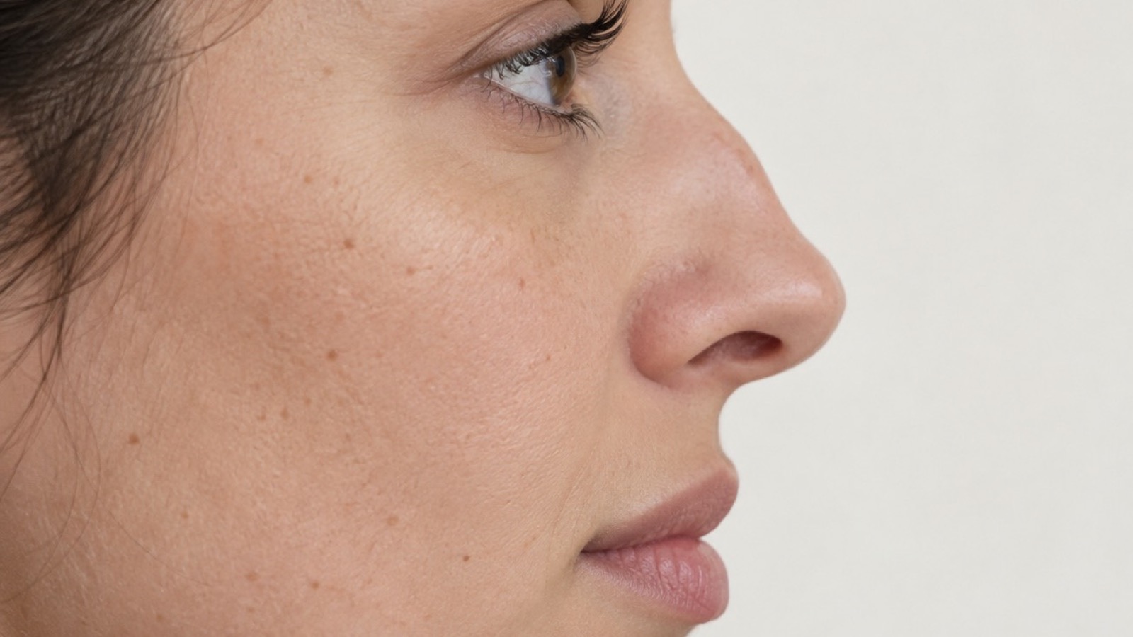Nose profile assessment — AI-generated image